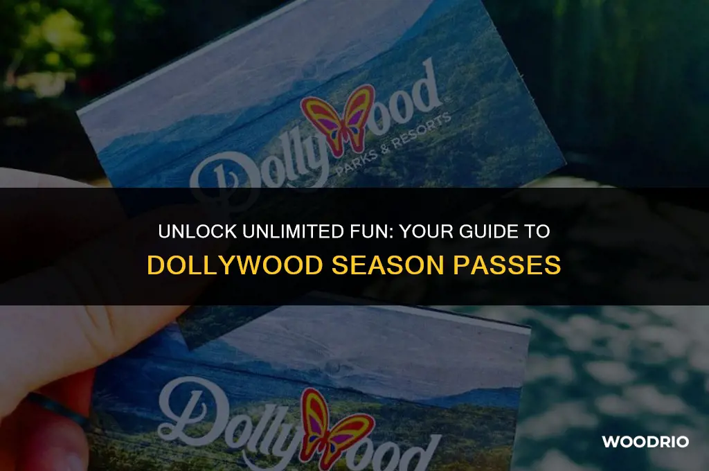 how much are sull sesason passes to dolly wood