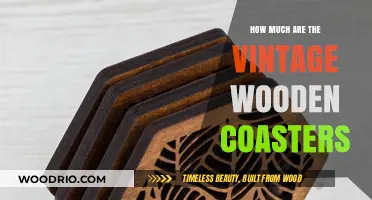 Timeless Charm: Pricing Vintage Wooden Coasters for Collectors