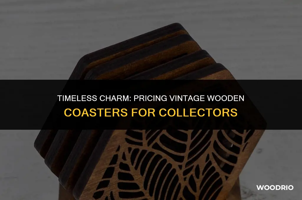 how much are the vintage wooden coasters