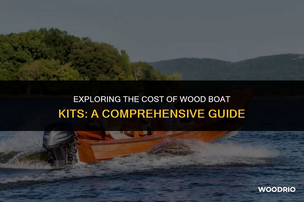 how much are wood boat kits