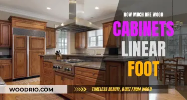 Exploring the Cost of Wood Cabinets per Linear Foot