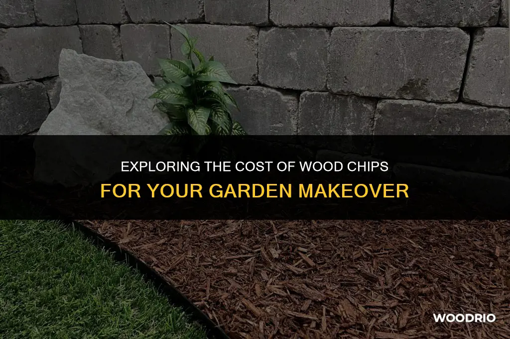 how much are wood chips for garden