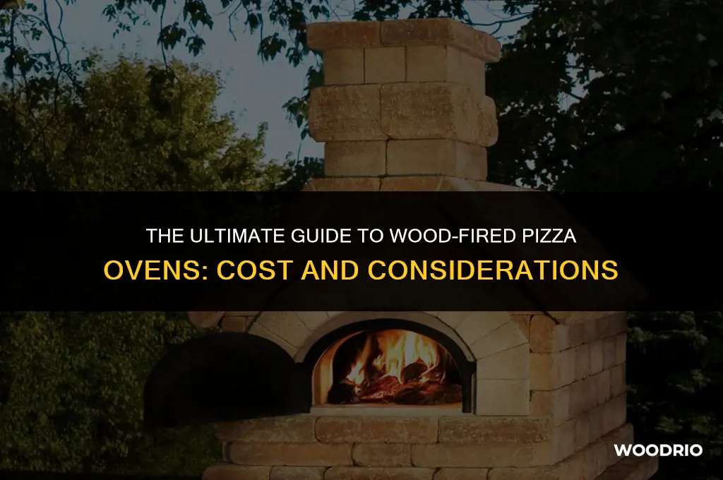 how much are wood fired pizza ovens