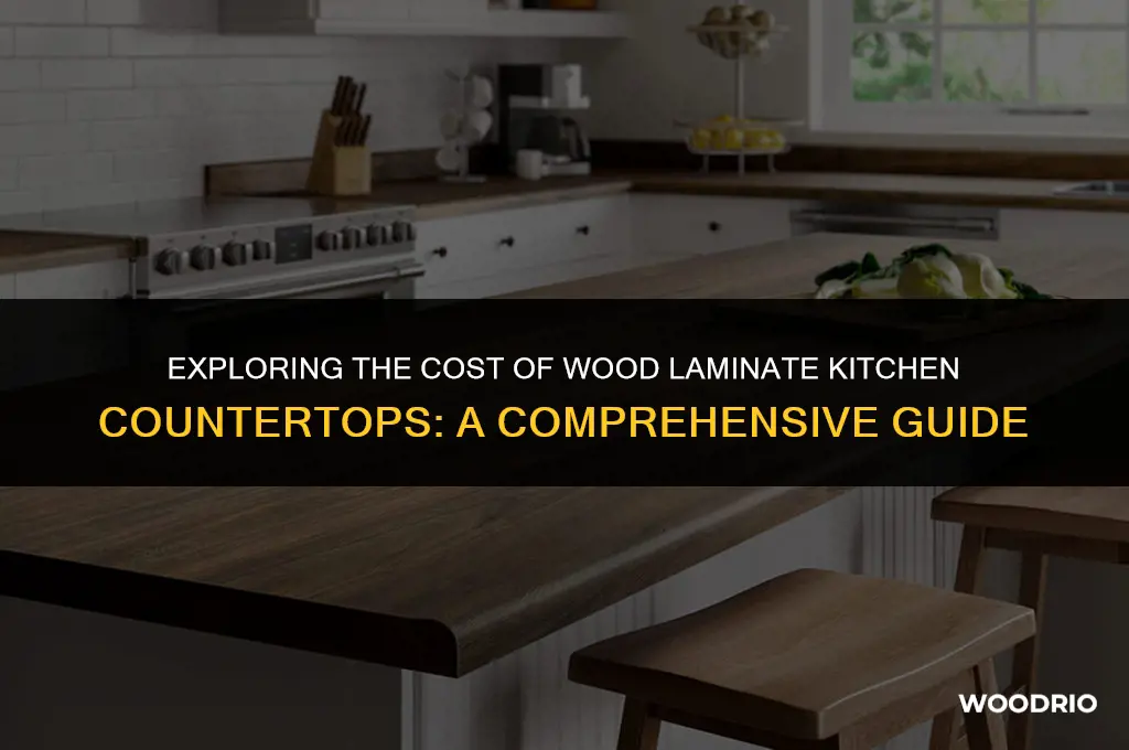 how much are wood laminate kitchen countertops