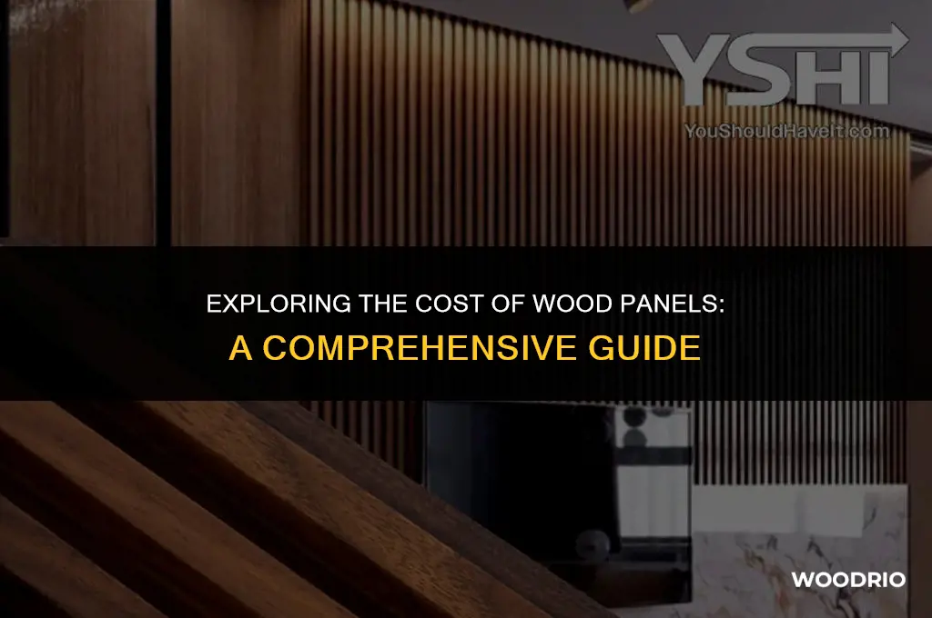 how much are wood panels