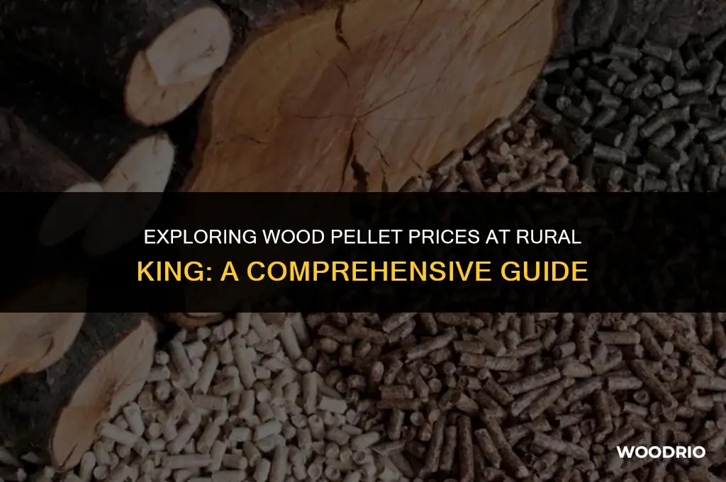 how much are wood pellets at rural king