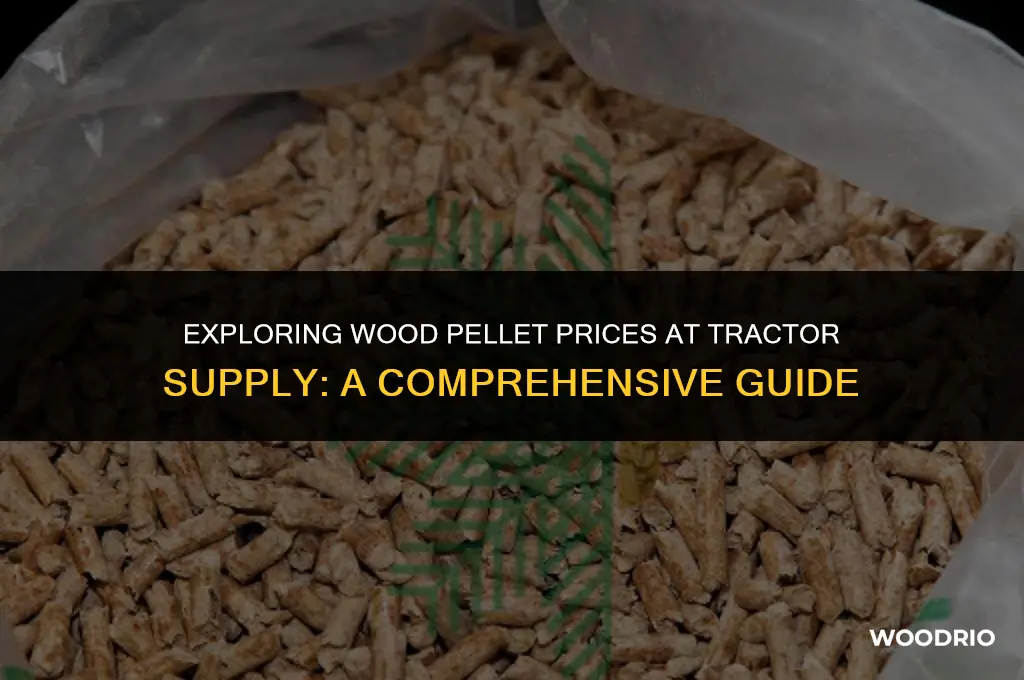 how much are wood pellets at tractor supply