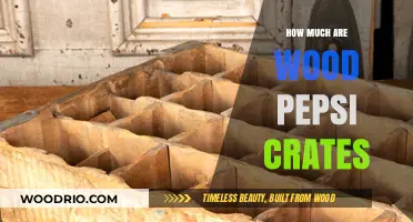 Exploring the Cost and Value of Wooden Pepsi Crates