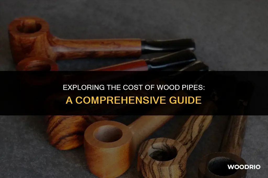 how much are wood pipes