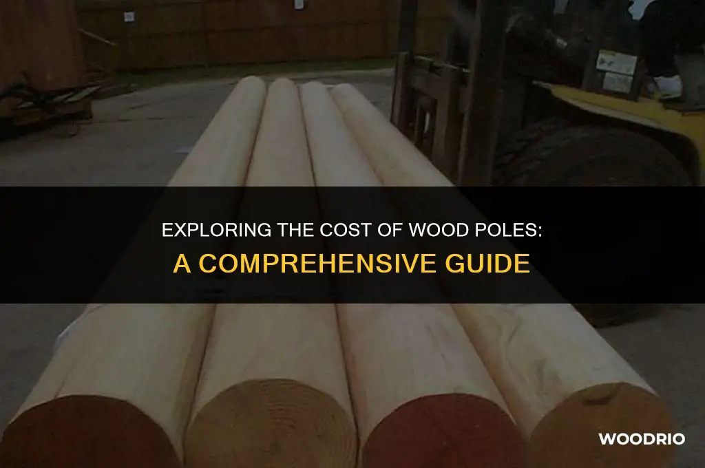 how much are wood poles