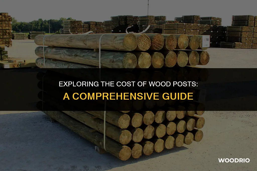 how much are wood posts