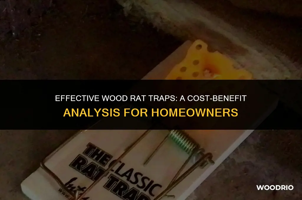 how much are wood rat traps
