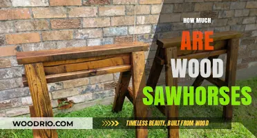 Exploring the Cost Spectrum of Wood Sawhorses: A Buyer's Guide