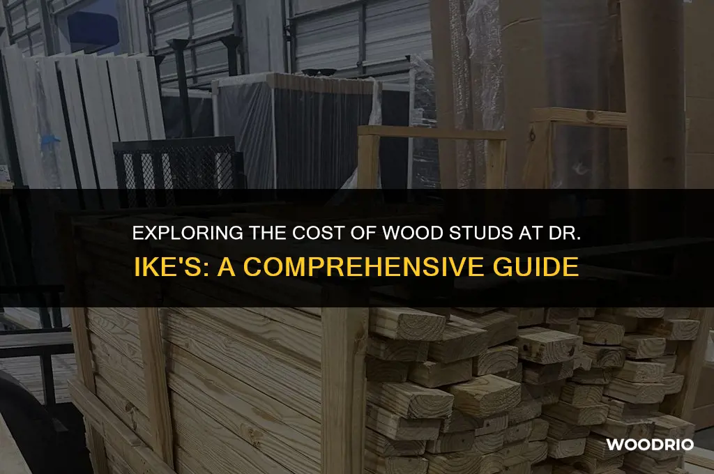 how much are wood studs in dr ikes