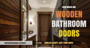 Exploring the Cost of Wooden Bathroom Doors: A Comprehensive Guide