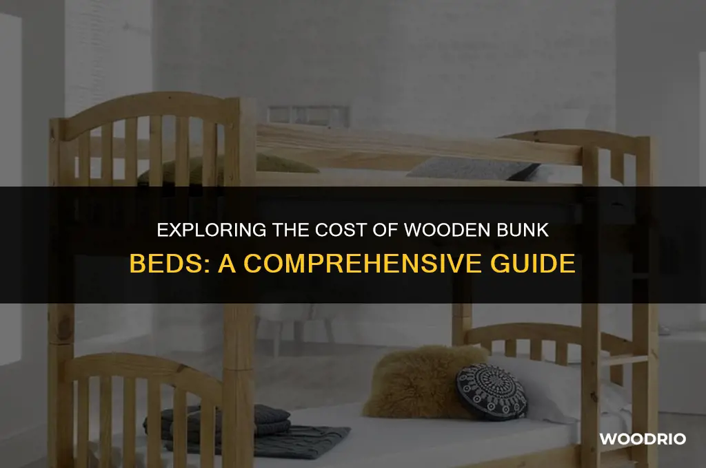 how much are wooden bunk beds