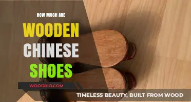 Exploring the Cost of Traditional Wooden Chinese Footwear