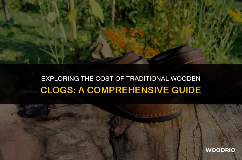 how much are wooden clogs