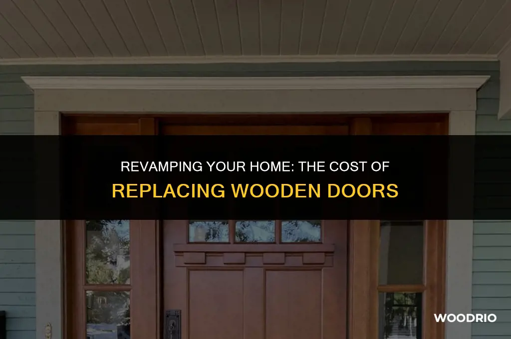how much are wooden doors to replace