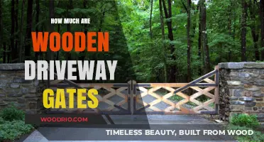 Exploring the Cost of Wooden Driveway Gates: A Comprehensive Guide
