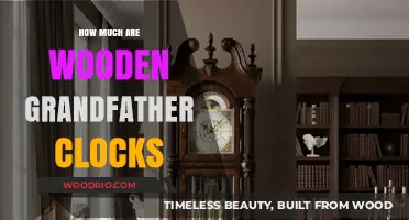 Timeless Elegance: The Cost of Wooden Grandfather Clocks