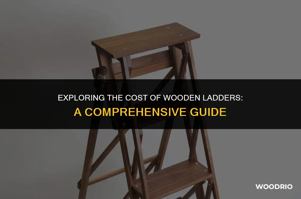 how much are wooden ladders