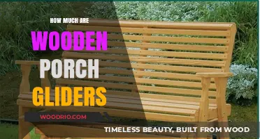 Exploring the Cost of Wooden Porch Gliders: A Comprehensive Guide