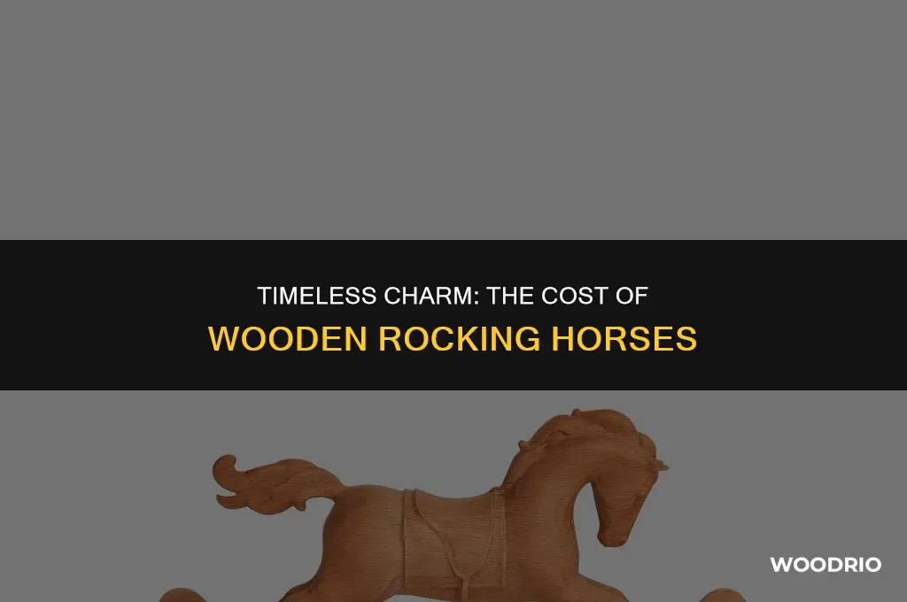 how much are wooden rocking horses