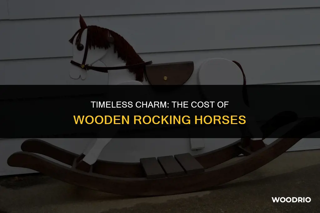 how much are wooden rocking hourses