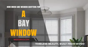 Enhancing Your Bay Window: The Cost of Wooden Shutters Revealed