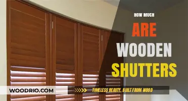 Exploring the Cost of Wooden Shutters: A Comprehensive Guide