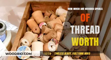 Unraveling the Value: Wooden Spools of Thread Worth Exploring