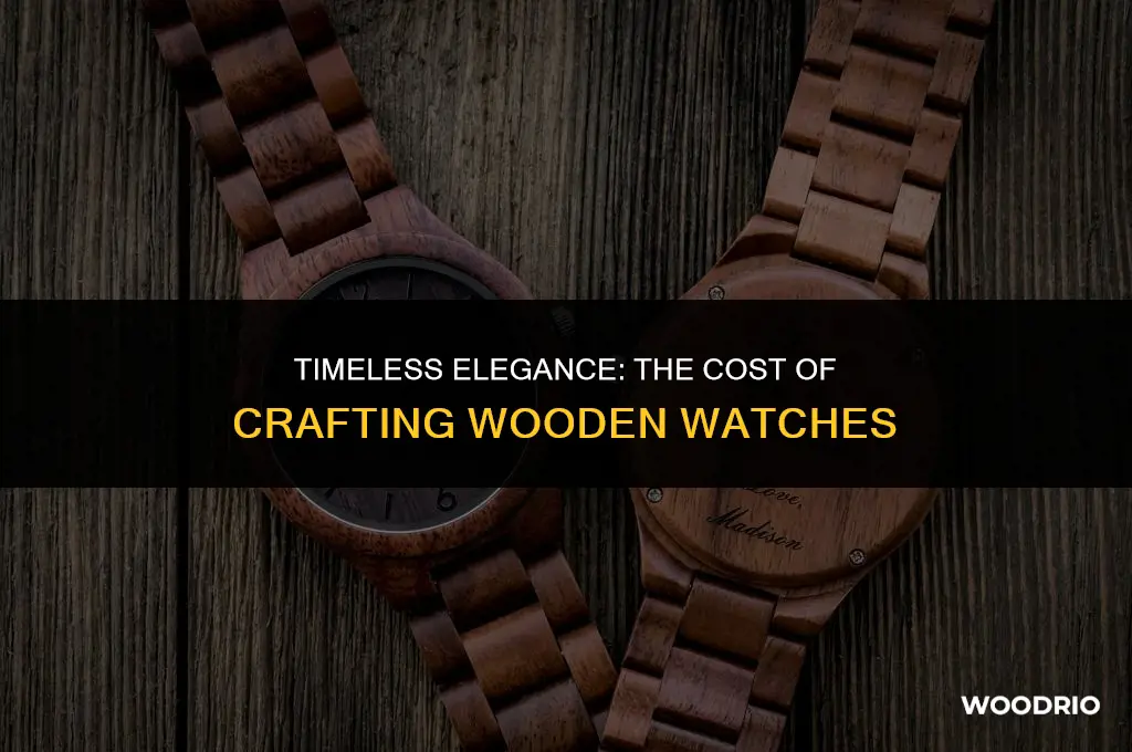 how much are wooden watches