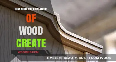 Exploring the Aftermath: Ash Production from a Cord of Wood