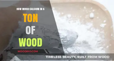 Unlocking Nature's Secrets: Calcium Content in a Ton of Wood Revealed