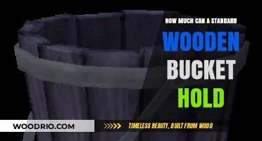 Exploring the Capacity of a Classic Wooden Bucket