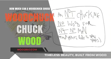 Exploring the Myth: How Much Wood Can a Woodchuck Really Chuck?