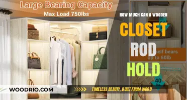 Sturdy or Fragile? Understanding the Weight Capacity of Wooden Closet Rods