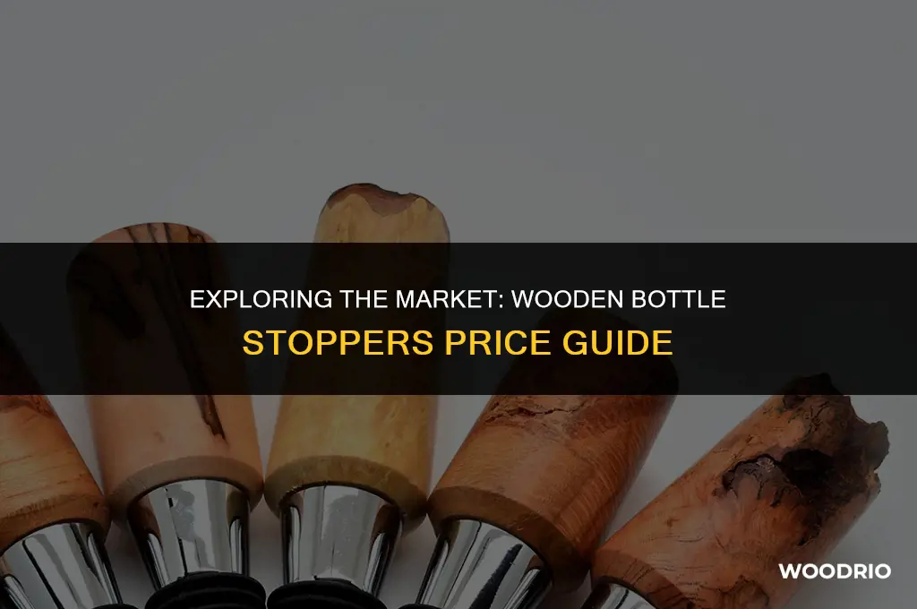 how much can i see wooden bottle stoppers for