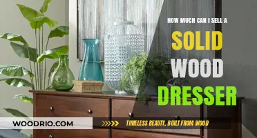 Selling Your Solid Wood Dresser: A Comprehensive Pricing Guide