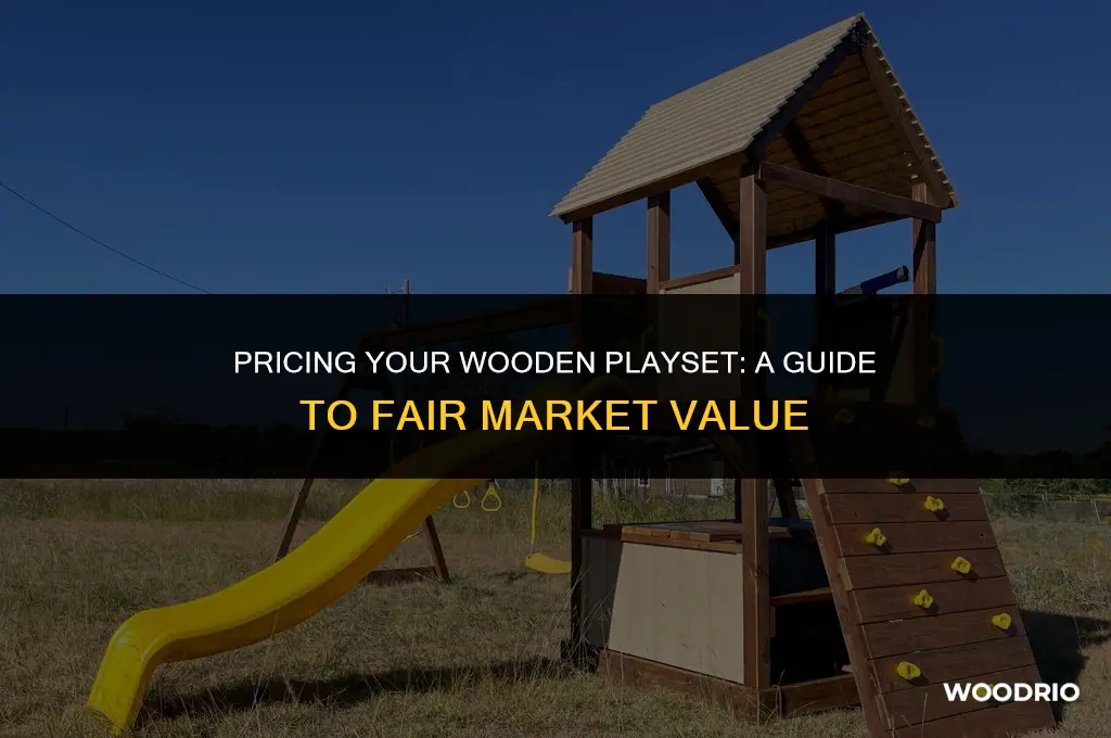 how much can i sell my wooden playset for