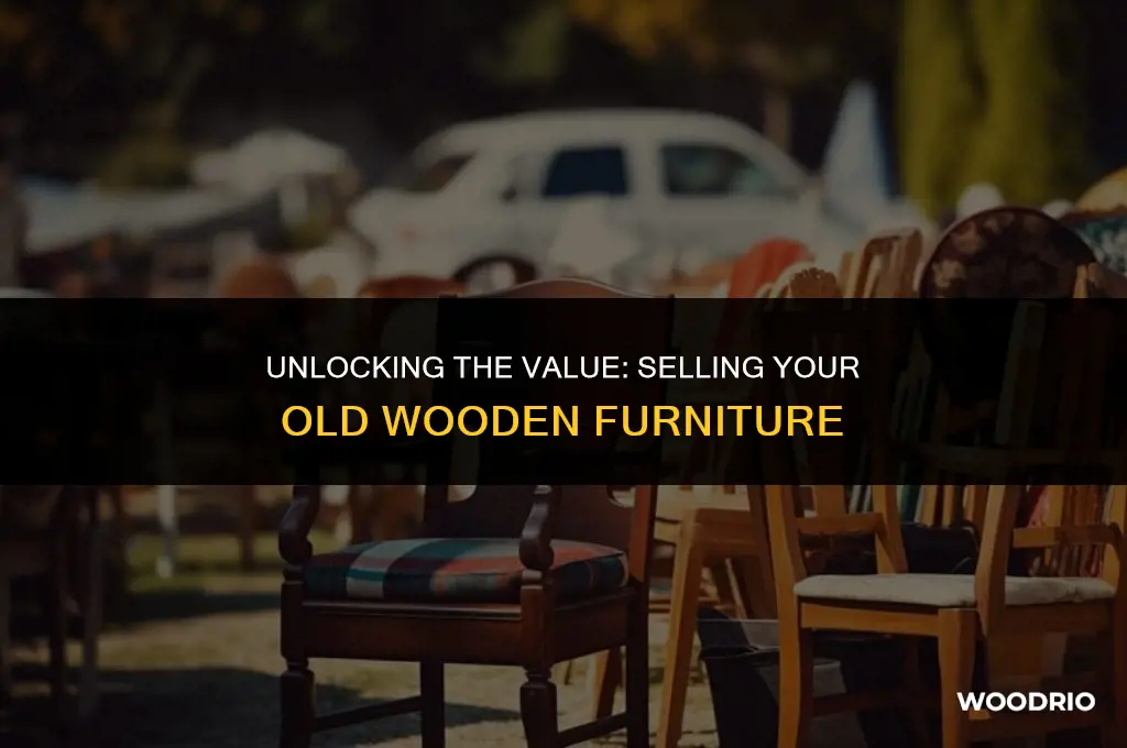 how much can i sell old wooden furniture for