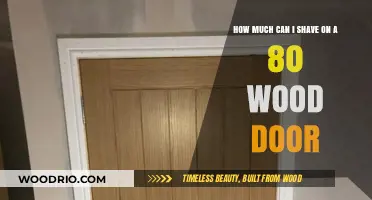 Precision Wood Shaving: Techniques for an 80-Inch Door Makeover