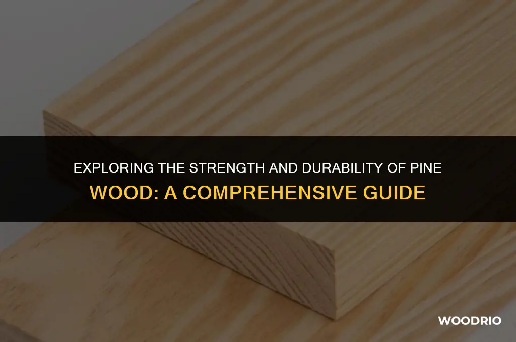 how much can pine wood hold