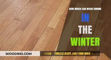 Winter's Impact: Understanding Wood Shrinkage in Cold Weather