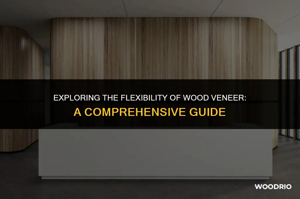 how much can you bend wood veneer