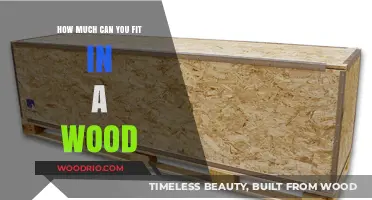 Exploring the Limits: What's the Maximum Capacity of a Wooden Container?