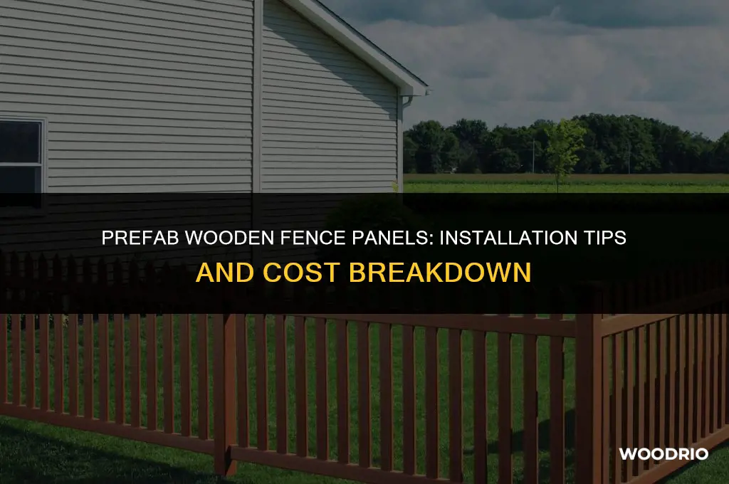 how much can you rack a prefab wooden fence panel