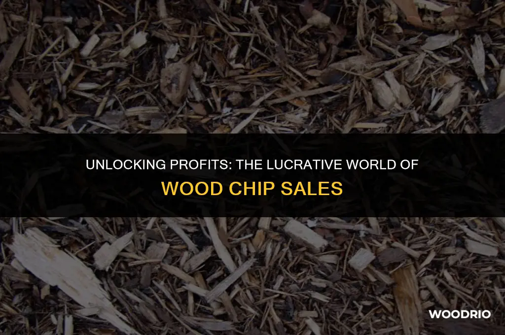 how much can you sell wood chips