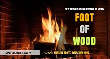 Unlocking the Secrets: Carbon Dioxide Content in a Cubic Foot of Wood